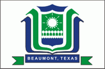 Flagge Fahne Beaumont City (Texas) Premiumqualität