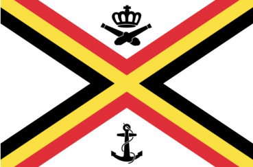 Flagge Fahne Belgien Navy Marine Seekrieg