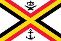 Flagge Fahne Belgien Seekriegsflagge Premiumqualität