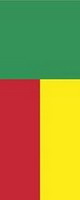 Bannerfahne Benin Premiumqualität