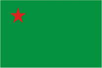 Flagge Fahne Benin 1975 Premiumqualität