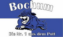 Flagge Fahne Bochum - Die Nr. 1 aus dem Pott 90x150 cm
