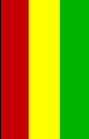 Flagge Fahne Hochformat Bolivien