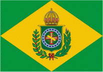 Flagge Fahne Brasilien (19. Jahrhundert) Premiumqualität