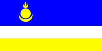 Flagge Fahne Burjatien Premiumqualität