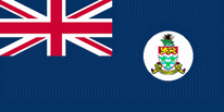 Stockflagge Cayman Inseln