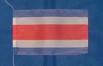Tischflagge Costa Rica