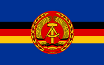 Flagge Fahne DDR Volksmarine für Hilfsschiffe Blau 90x150 cm