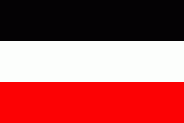 Autoaufkleber DR- Reichsflagge / Jemen Aufkleber 8 x 5 cm