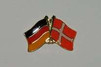 Freundschaftspin Deutschland - Dänemark