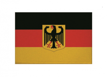 Aufnäher Patch Deutschland Adler Aufbügler Fahne Flagge