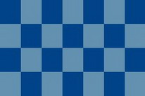 Flagge Fahne Karo hellblau / dunkelblau 90x150 cm