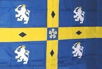 Flagge Fahne Durham County 90x150 cm