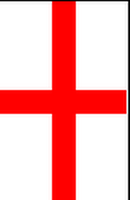 Flagge Fahne Hochformat England