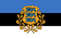 Flagge Fahne Estland Präsident Premiumqualität