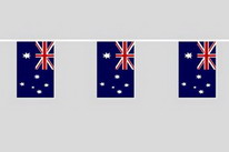 Flaggenkette Australien