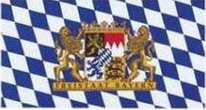 Riesen Flagge Fahne Bayern Freistaat 150x250 cm