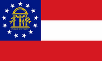 Flagge Fahne Georgia Premiumqualität