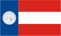 Flagge Fahne Georgia 1920 Premiumqualität