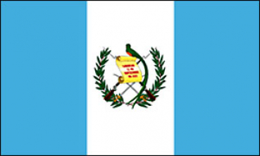 Autoaufkleber Guatemala mit Wappen 8 x 5 cm