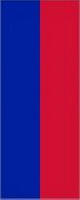 Bannerfahne Haiti ohne Wappen Premiumqualität