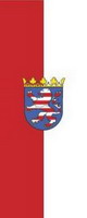 Bannerfahne Hessen mit Wappen Premiumqualität