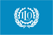 Flagge Fahne ILO Premiumqualität