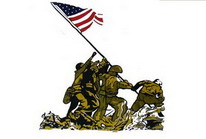 Flagge Fahne Iwo Jima 90x150 cm