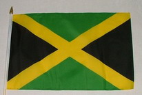 Stockflagge Jamaika