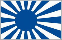 Flagge Fahne Blau-Weiß-Streifen 90x150 cm