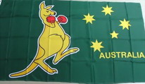 Flagge Fahne Boxendes Känguruh  90x150 cm