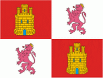 Flagge Fahne Kastilien und Leon Premiumqualität