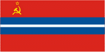 Flagge Fahne Kirgisistan UdSSR Premiumqualität