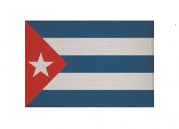 Aufnäher Patch Kuba Aufbügler Fahne Flagge
