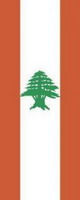 Bannerfahne Libanon Premiumqualität