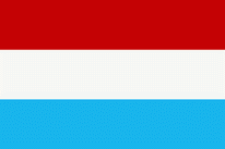 Stockflagge Luxemburg