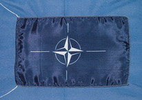 Tischflagge Nato