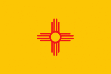 Autoaufkleber New Mexico 8 x 5 cm