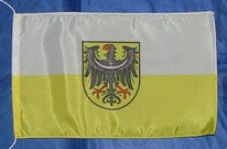 Tischflagge Niederschlesien