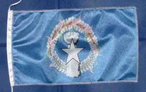 Tischflagge Nördliche Marianen