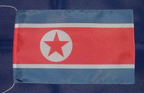 Tischflagge Nord Korea