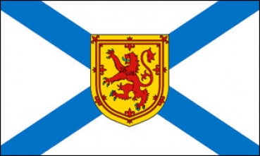 Autoaufkleber Nova Scotia 8 x 5 cm