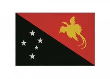 Aufnäher Patch Papua Neuguinea Aufbügler Fahne Flagge