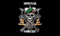 Flagge Fahne Pirat Special Forces