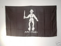Flagge Fahne Pirat Abh Amh  90x150 cm
