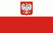 Riesen Flagge Fahne Polen Wappen