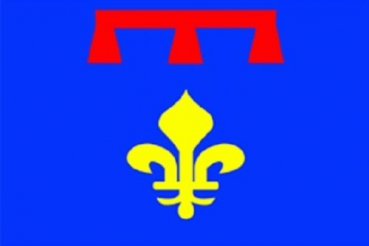 Tischflagge Provence 10x15cm mit Ständer Tischfahne Miniflagge