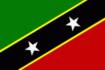 Flagge Fahne St. Kitts & Nevis 90x150 cm