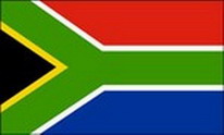 Boots / Motorradflagge Südafrika