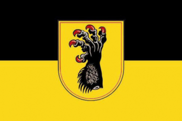Tischflagge Syke 10x15cm mit Ständer Tischfahne Miniflagge